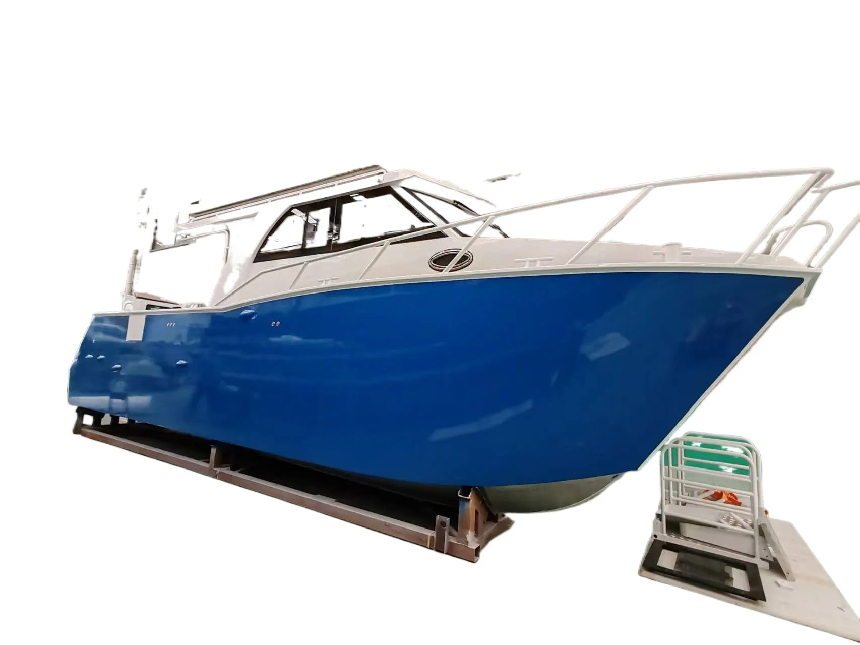 11M 38ft Gospel Aluminum Sailing Speed Power Cruise Fishing Yacht Catamaran Sailing Boat with Outboard Engine Motor
