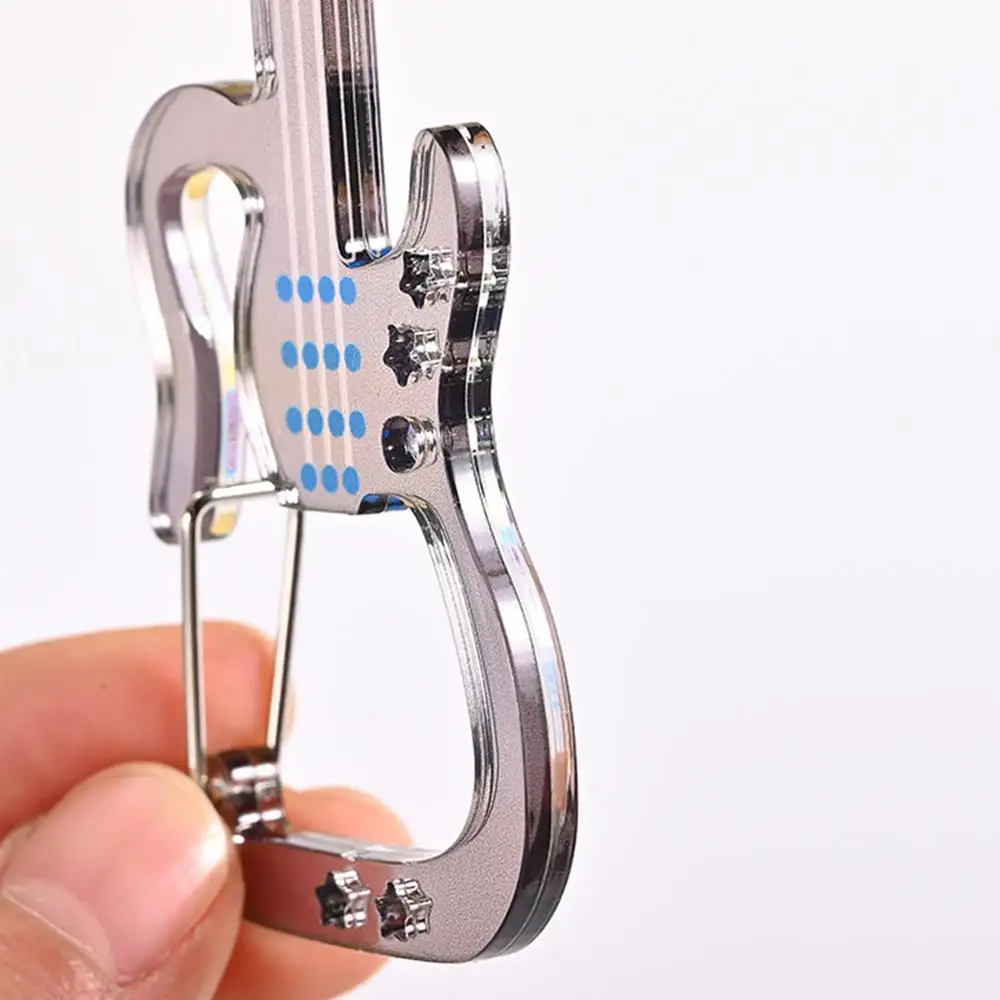 

Acrylic Musical Notes Carabiner Key Hanging Decoration Cartoon Keychain Resin Music Note Pendant For Bag Pendant Hook Gifts