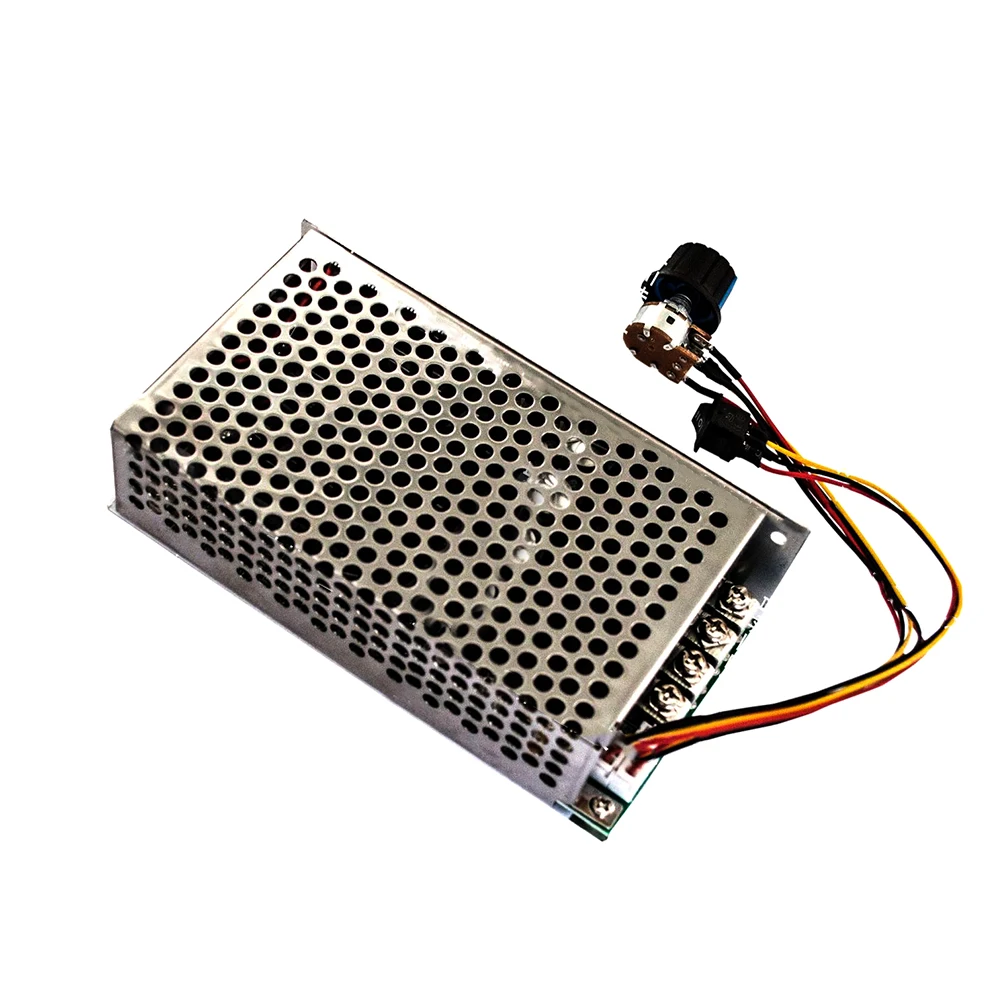For DC Brush Motor Industrial Grade Controller DC Motor Controller Automotive Use 145mm X 80mm X 40mm Duty Cycle 0 -100