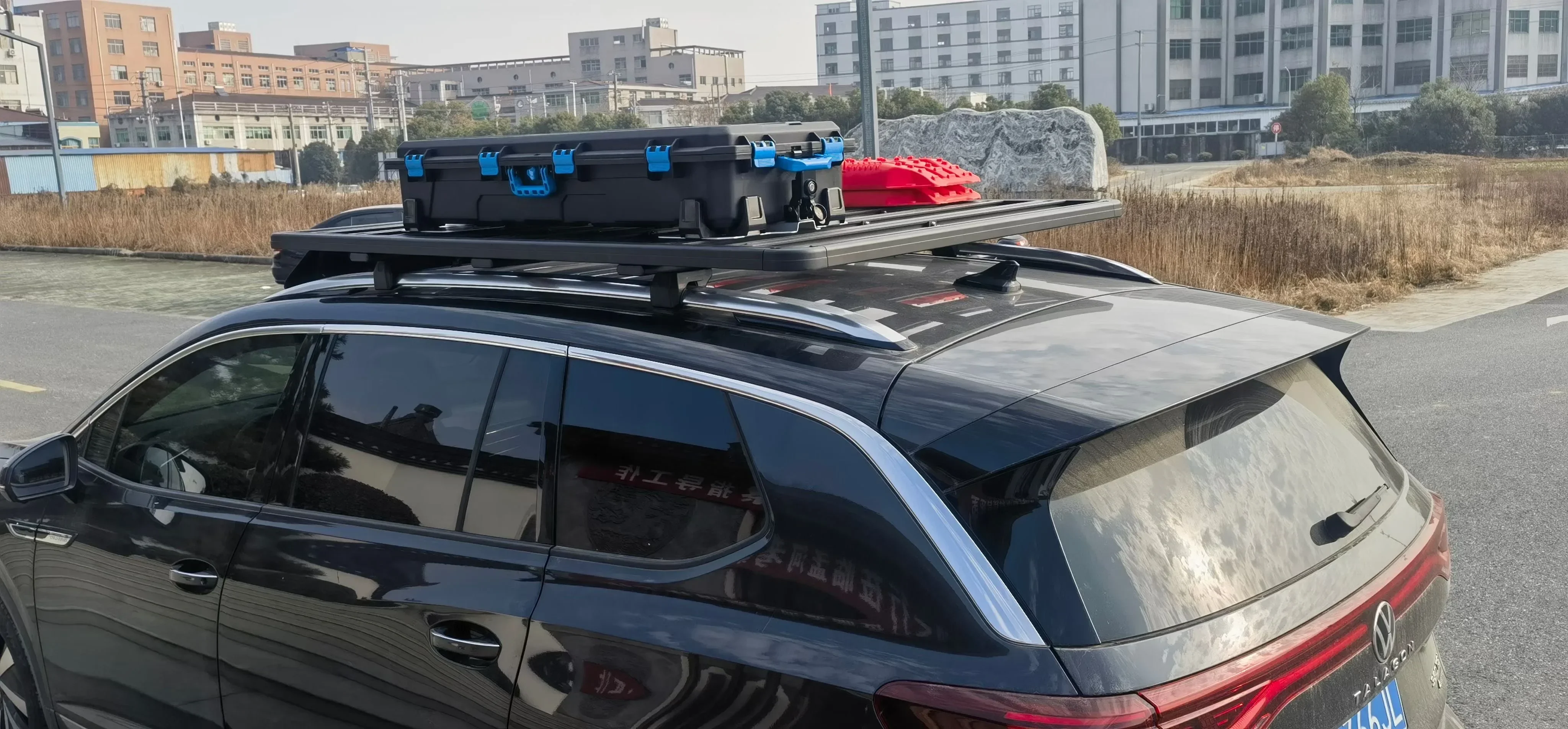 Universal Top Car Roof Rack Luggage Bag Storage Roof Box Cargo Box Boxes 4X4 PICKUPS OFFROAD