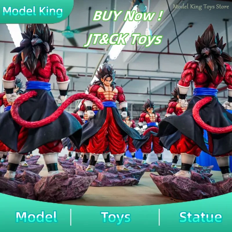 

In Stock 35cm JT&CK Dragon Ball Anime Figure Super Saiyan 4 Vegetto Figures Vegetto Figure Ssj4 Vegetto PVC Model Gifts Toys