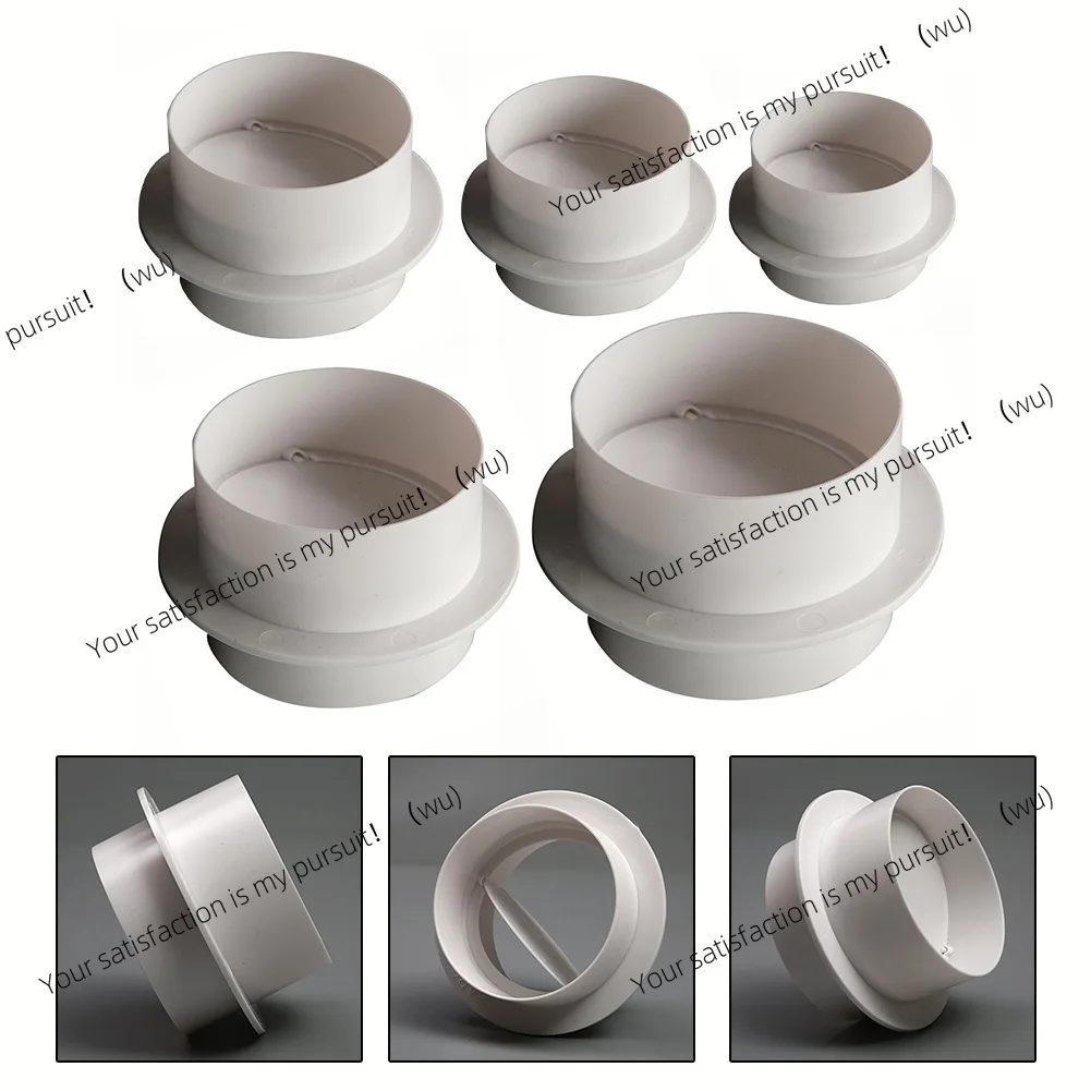 Ventilation duct circular check valve, duct control, exhaust fan duct fittings