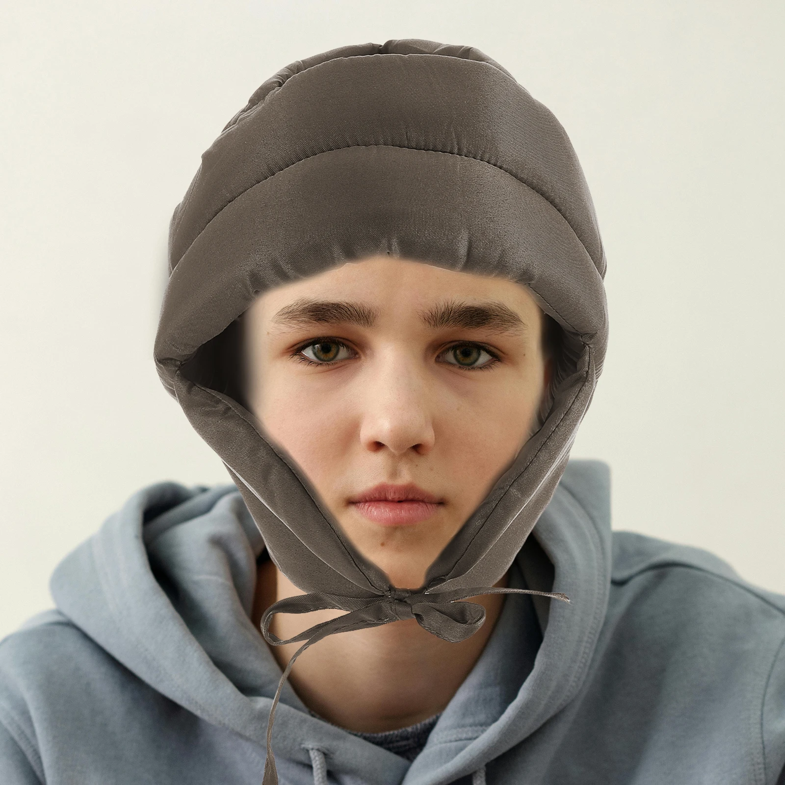 

Elderly Protective Hat Anti-collision Fall-proof Head Cap Adjustable Safety Bump Cap Comfortable Daily Wear Lightweight