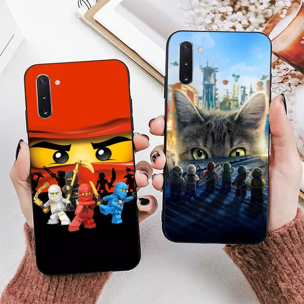 L-Lego N-Ninjago Phone Case For Samsung Note 8 9 10 20 pro plus lite M 10 11 20 30 21 31 51 A 21 22 42 02 03