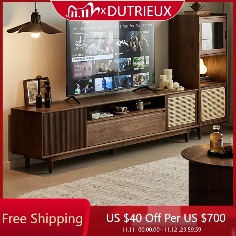 

Декор комнаты Эстетические подставки для телевизора Деревянные большие размеры Итальянская мода Интерьер Ретро ТВ-стол Полка Suporte Para Tv Модная мебель