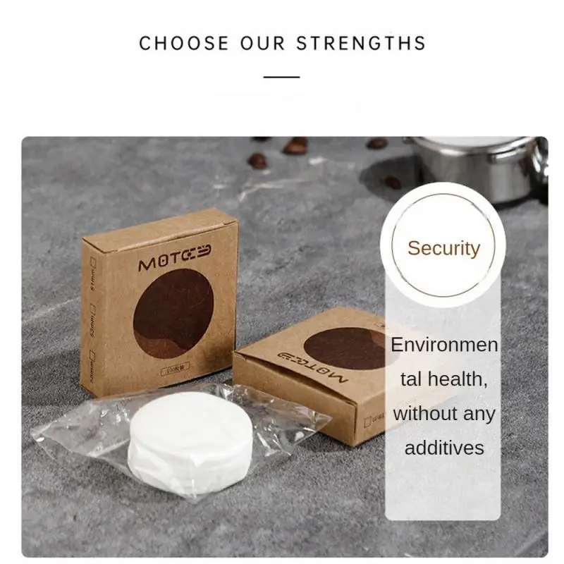 Separating Filter Paper A Paper Multi-use White Coffee Utensils Round Coffee Filter Paper Uniform Without Caking Paper Delicate