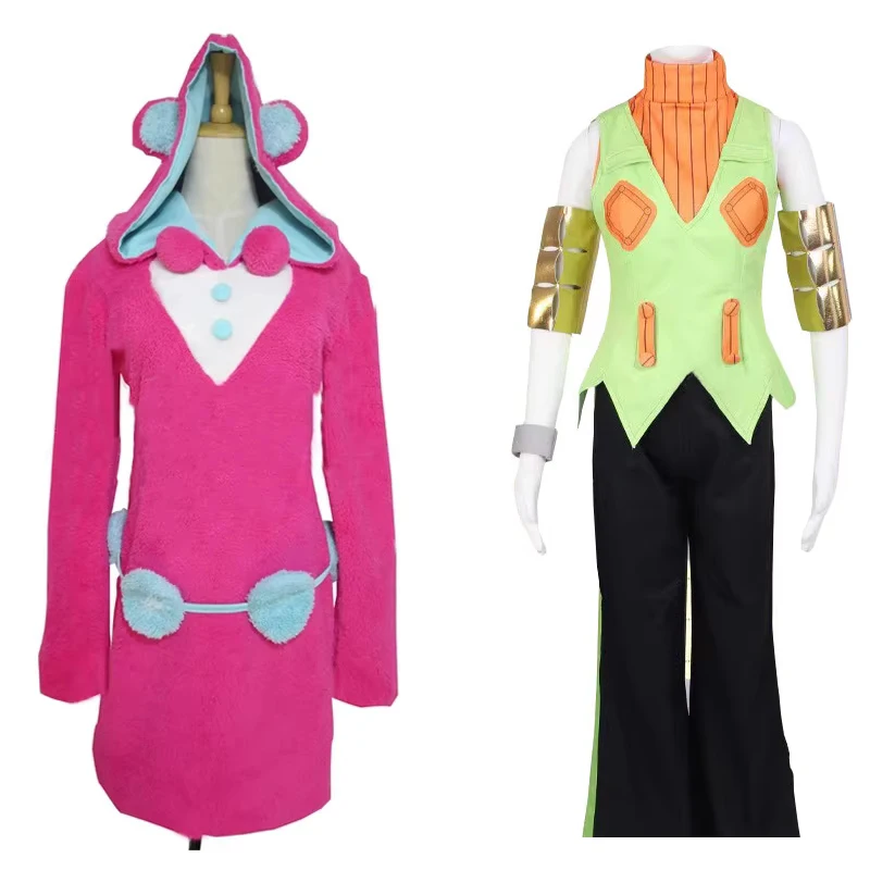 Lion Higashikata Daiya‌ Ermes Costello Cosplay Costume Halloween Clothing  Custom Size