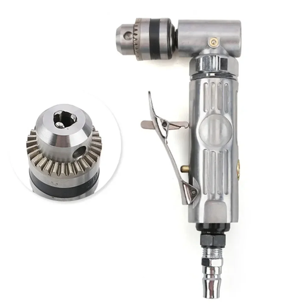 

Right Angle The Grinder 1/4 High Speed 90° Elbow Right Angle Drill Pneumatic Tool Extension Power Screwdriver Drill