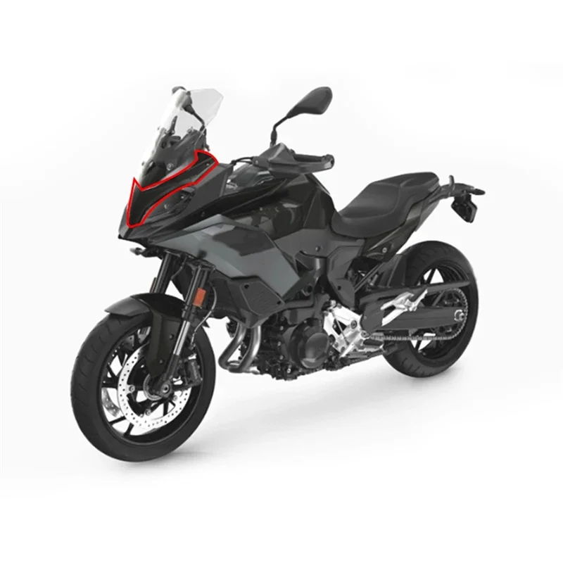

Передний обтекатель, верхние аксессуары, крышка передней фары для BMW F900 XR F900XR 2020-2024, мотоциклетный углеродное волокно
