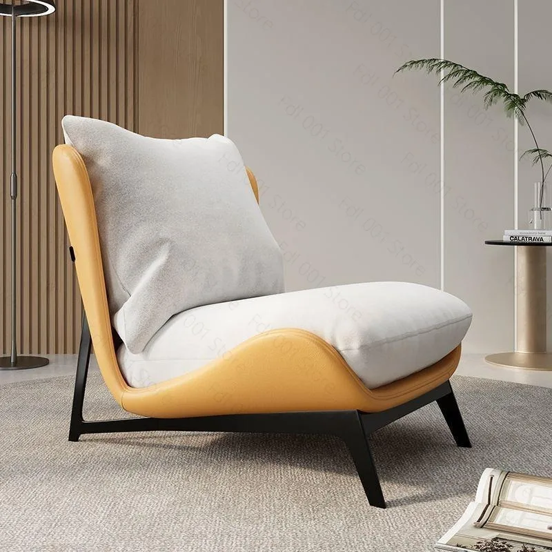 Household Simple Single Sofa Lazy Reclining Lounge Chair Suitable for Balcony Rest