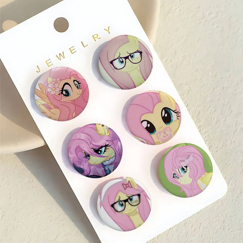 Wunderschöne F-Fluttershy-Anstecknadeln für Freunde, Rucksäcke, Kleidung, Sammleraccessoires, Schmuckgeschenke