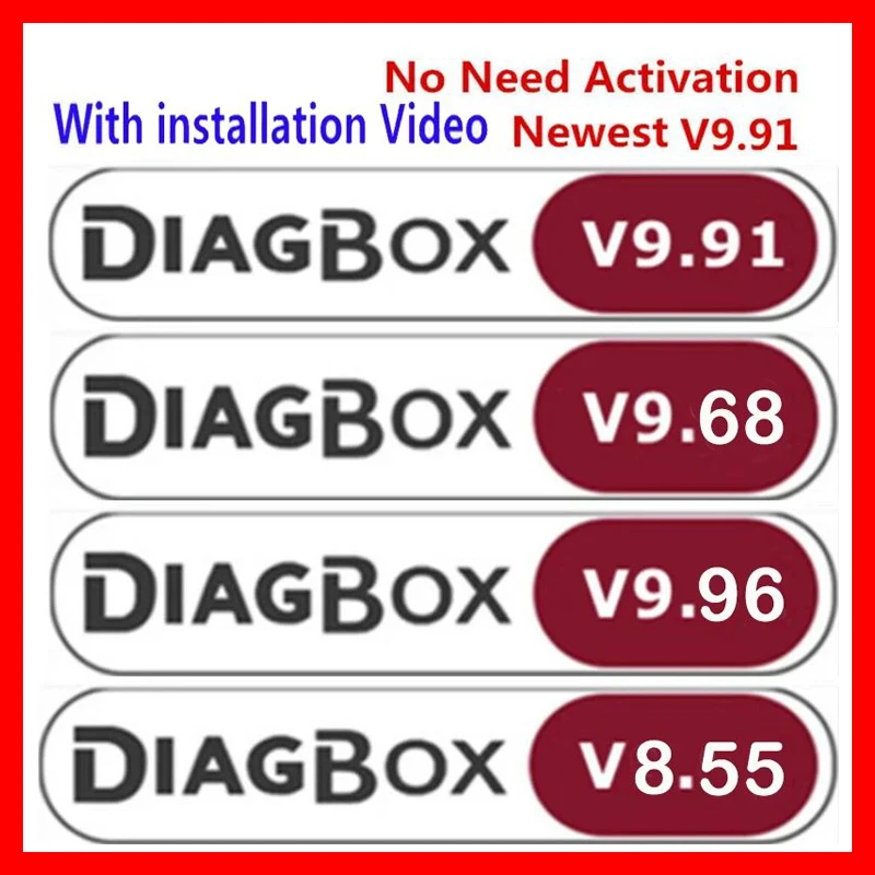 DIAGBOX V9.96 V9.91 V9.68 V8.55 Full Update For Lexia3 PP2000 Lexia-3 Diagbox 9.96 For Citroen/Peogeot Diagnostic Tool To 2022