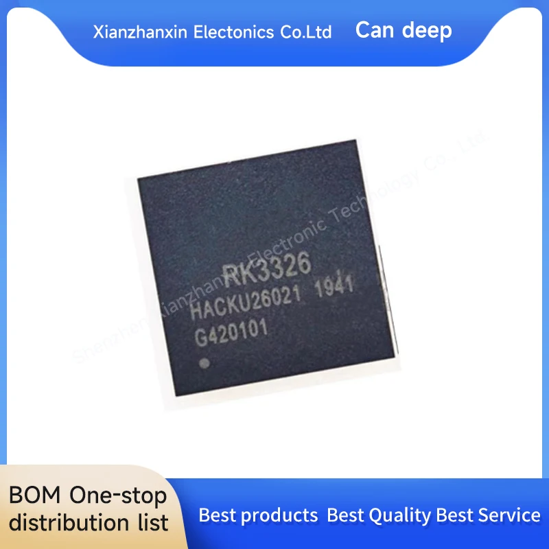1PCS/LOT RK3326 3326 BGA 418 Tablet master chip IC