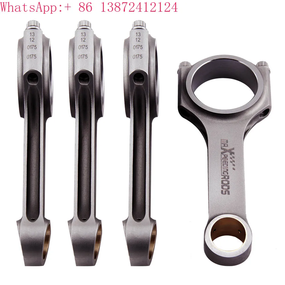 Bielas de acero ForMaXpeedingrods + pernos ARP 2000 para VW 2,0 TDI Seat PD140 / PD170 ASZ BKD 144mm