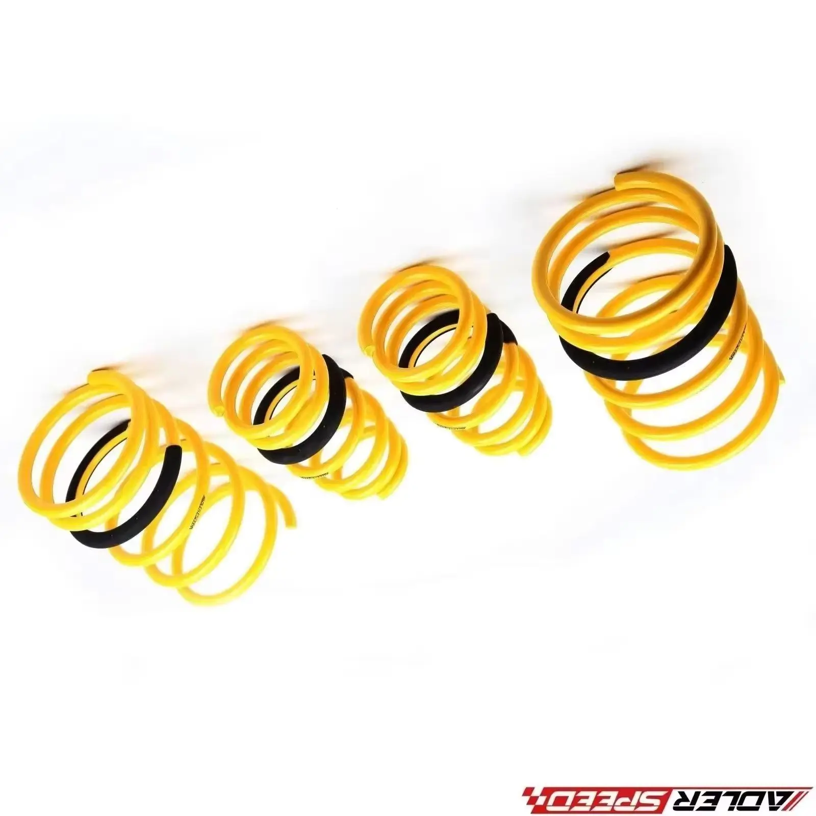 4pcs ADLERSPEED Coilover Lowering Springs Drop for VW Golf GTi MK7 15-21, Jetta 19-24