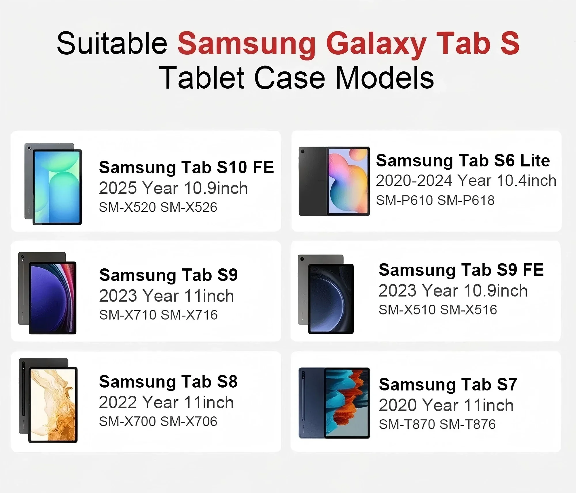 Stand-Tablet-Hülle für Samsung Tab S10 Lite S9 FE 10.9 S11 S8 S7 11 S7+ S8+ Plus 12.4 A7 S6 Lite A9 A11 8.7 A8 A9+ A11+ Plus 11 – Detail 5