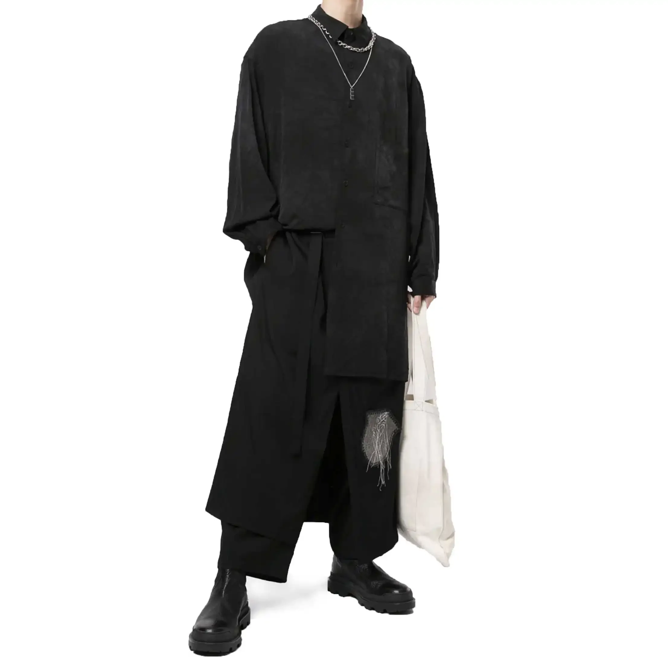 يوجي أوك بنطال مزدوج. يوجي أواك بنطال مزدوج