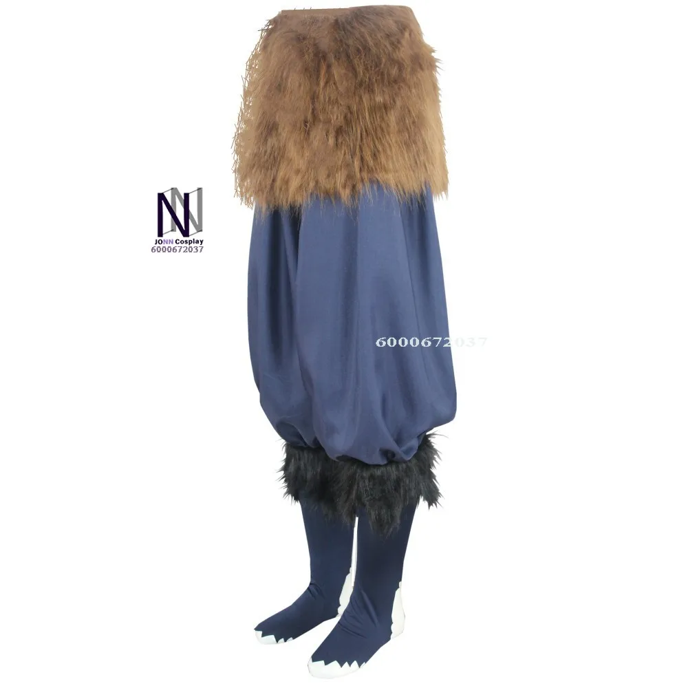 Halloween anime inosuke cosplay traje-máscara de javali e sandálias japonesas adulto masquerade outfit