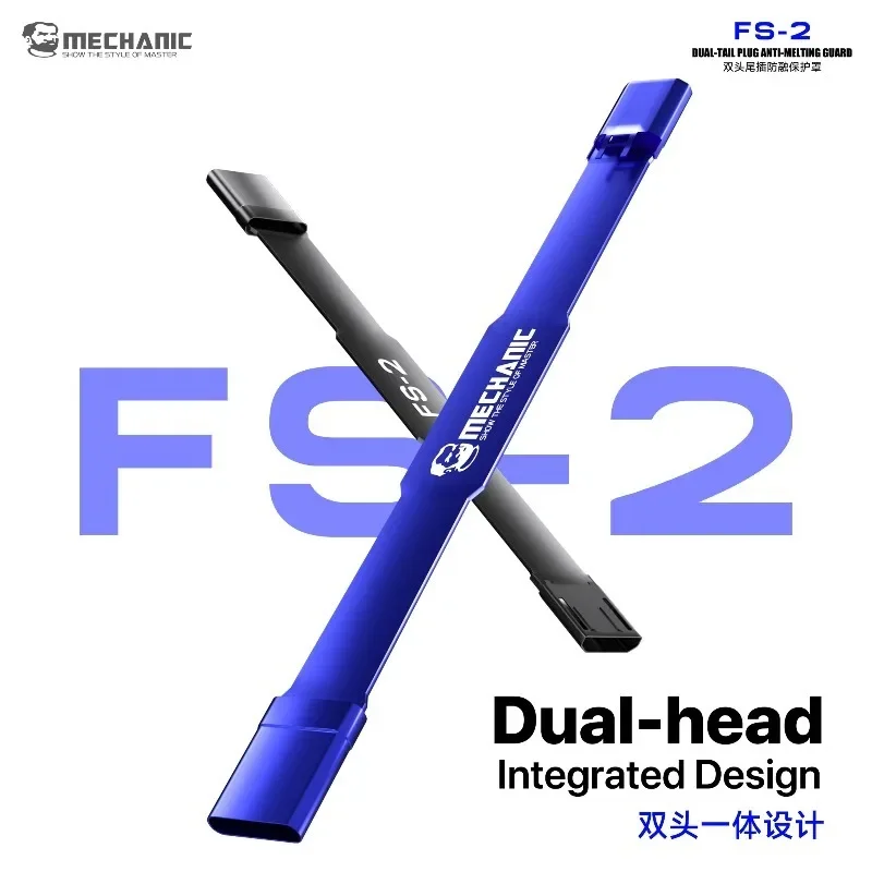 MECHANIC FS-2 stainless steel anti melting and non deforming double headed tail plug anti melting protective cover