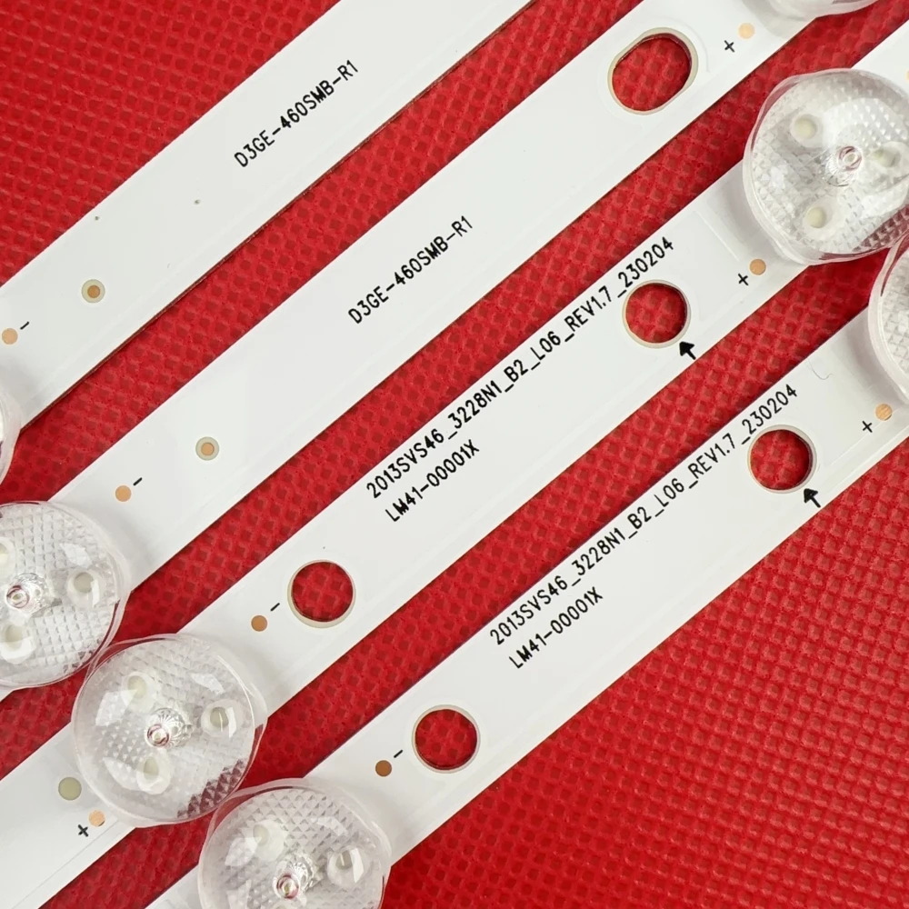 LED شريط إضاءة خلفي ل 46 "التلفزيون D3GE-460SMA-R2 D3GE-460SMB-R1 2013SVS46 CY-DF460BGLV1H UN46FH6030F UE46H6203 UN46EH5000