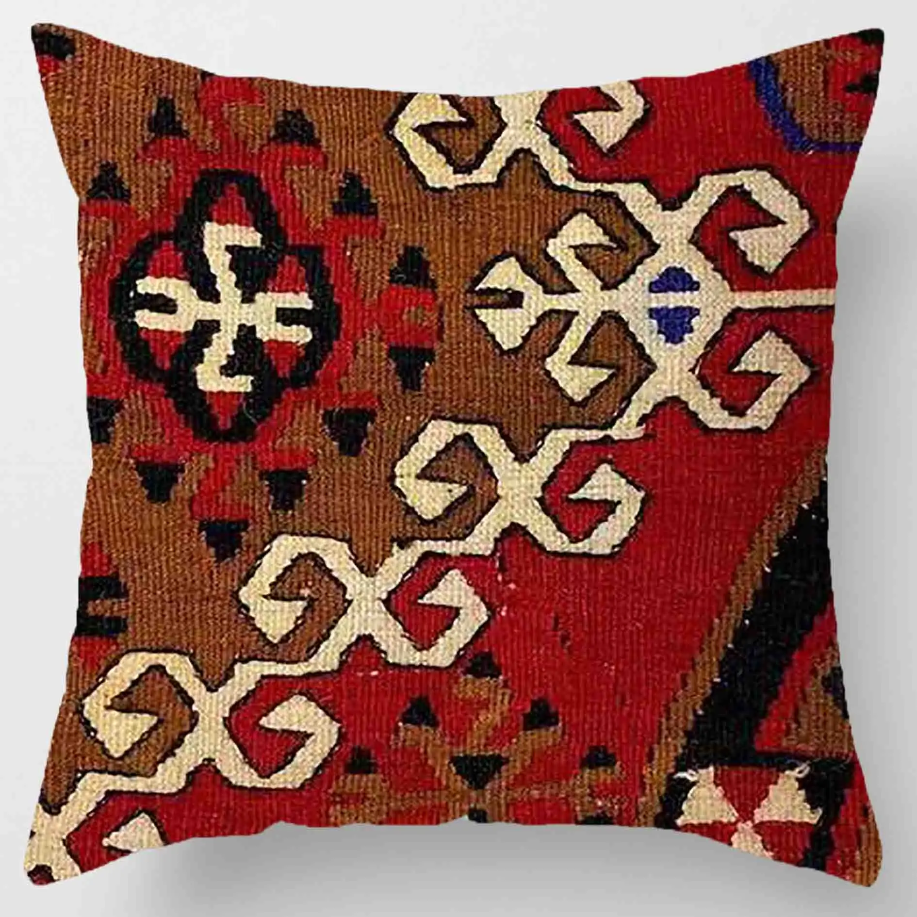 Bohemian pillowcase Home decor Polyester comfortable seat cushion Geometric cushion Family 45* 45cm pillowcase