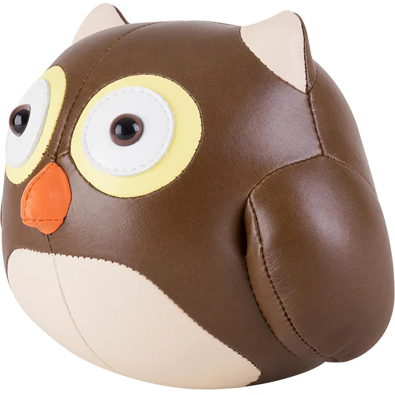 Handmade leather ornament doll creative gift giving