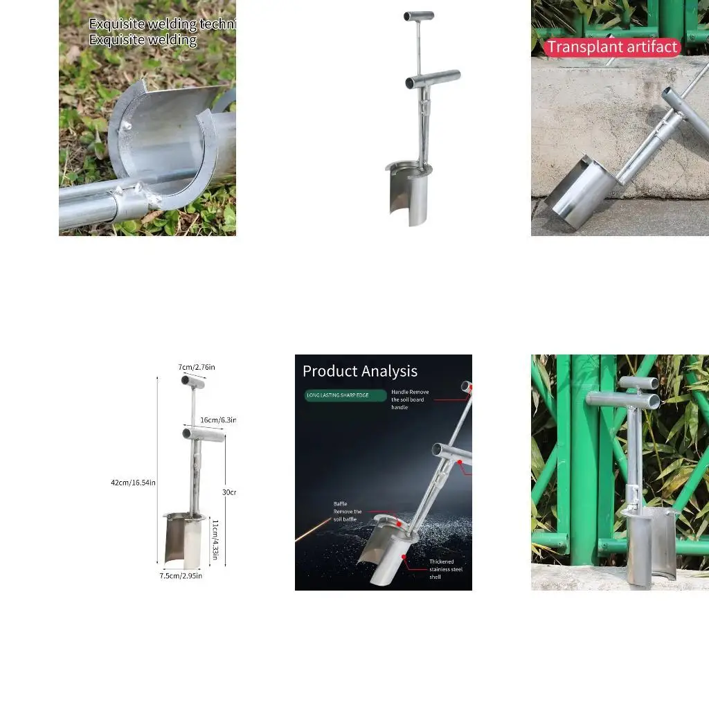 

23GA Transplanter Seed Planting Tool For Flower Beds And Vegetable Gardens