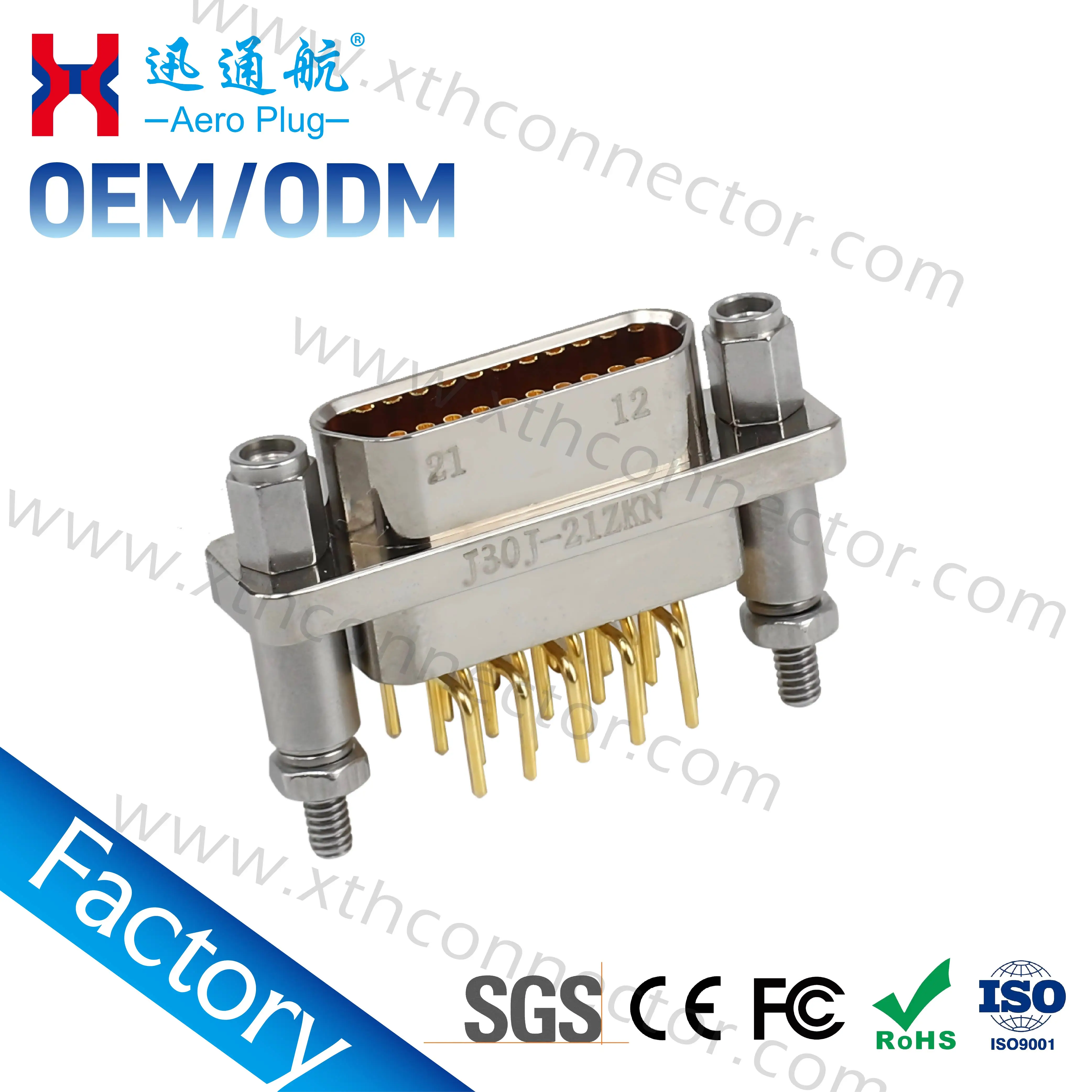 J30J-21TJNP5 J30J-21ZKNP5 vertical installation PCB connector J30J rectangular electrical connector 21PIN connector