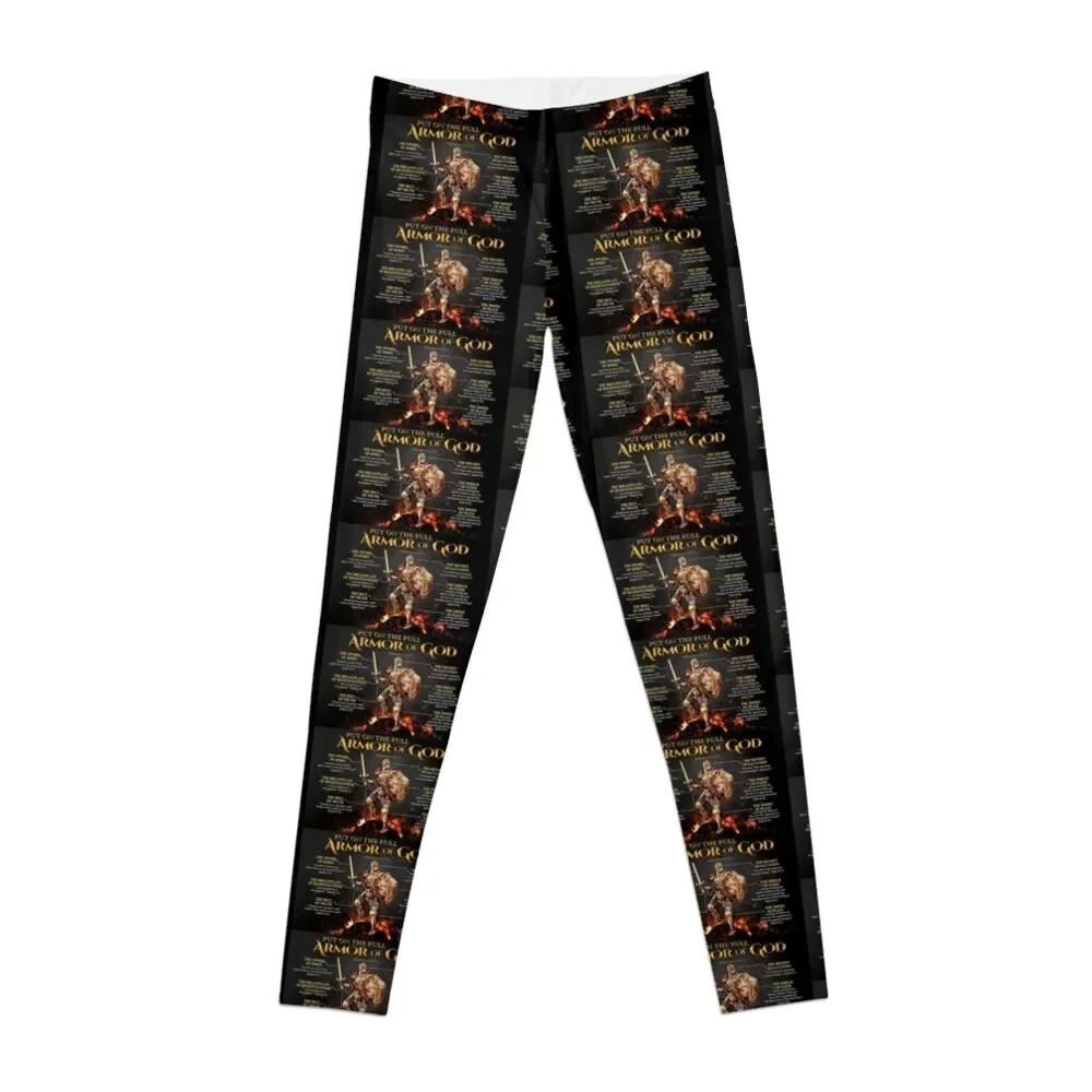 

Armor of God Leggings sporty woman push up Women's pants Sports pants for Womens Leggings