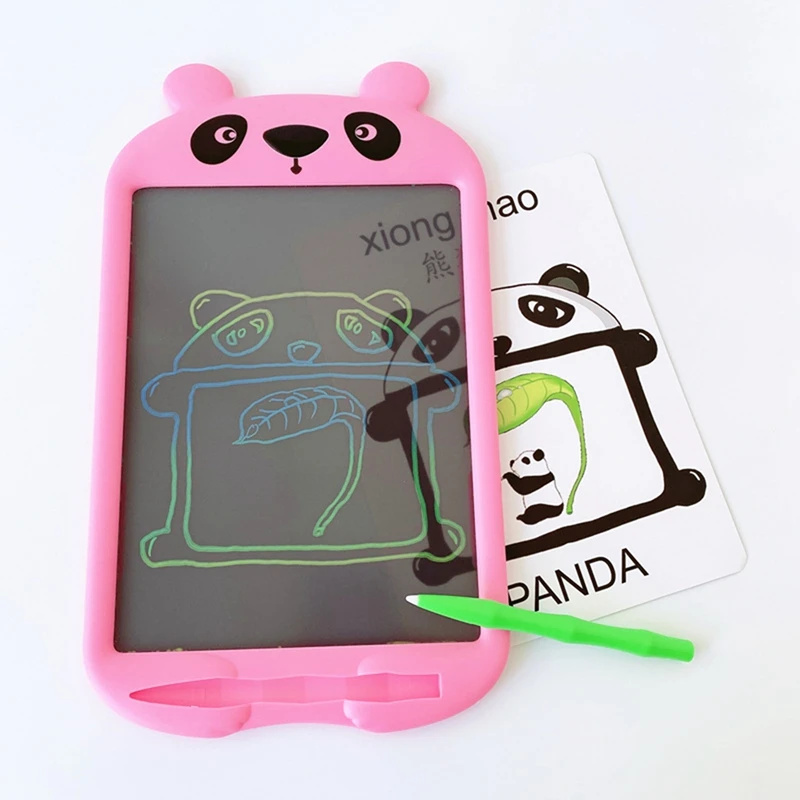 Tablero de escritura LCD, tablero de dibujo con pantalla a Color para niños de 10 pulgadas, tablero de Graffiti borrable con función de bloqueo