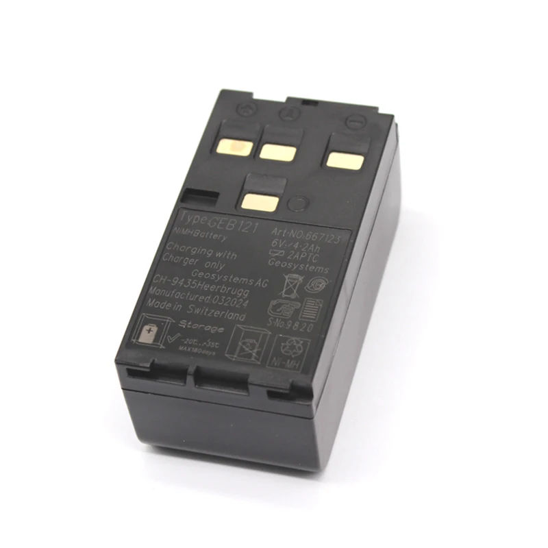 Battery GEB121 for Leica TPS300/400/700/800/1100 TS02/TS06/TS09 Total Station