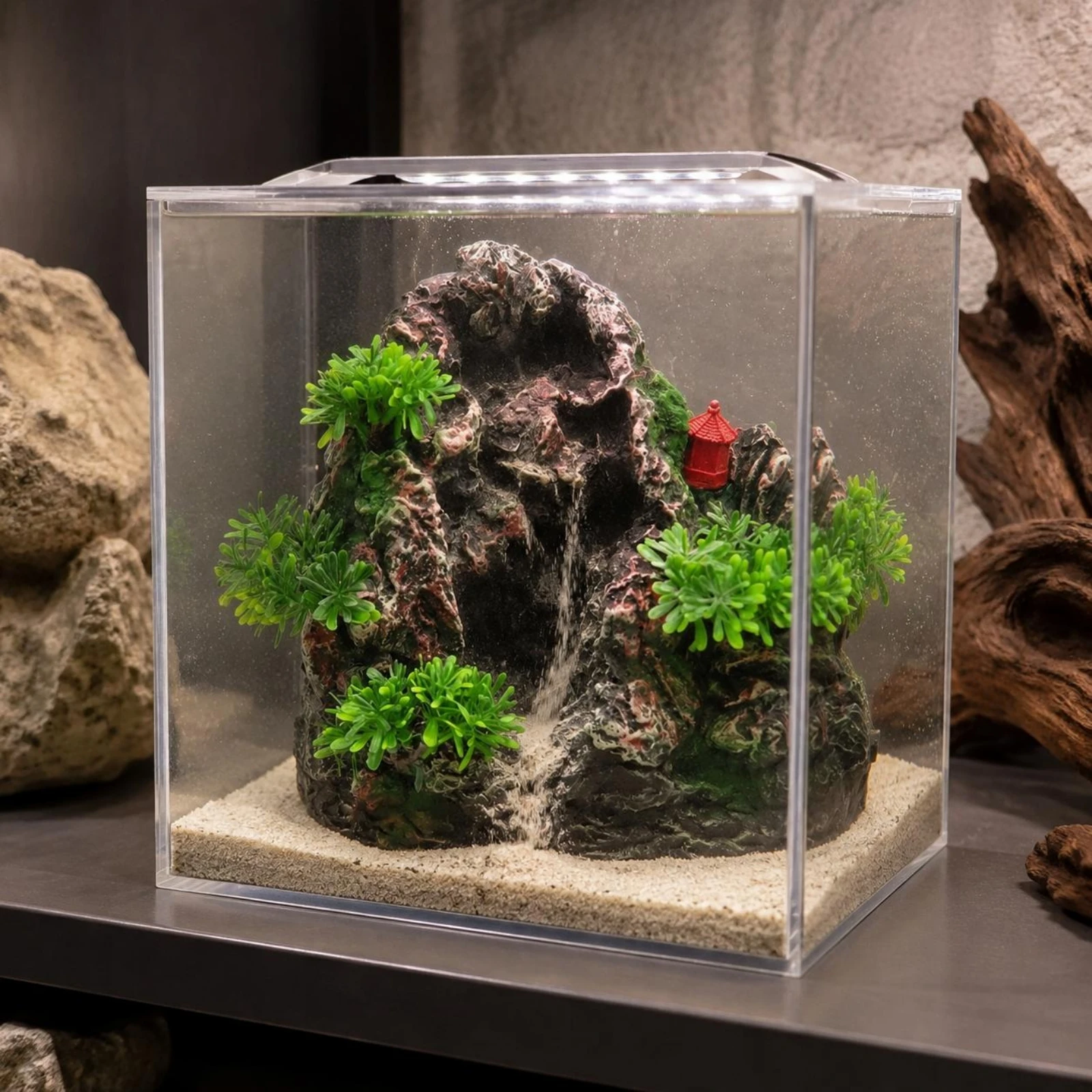 Sand Waterfall Ornament Eco-Fr - огляд і ціна Aquarium Fish Hide