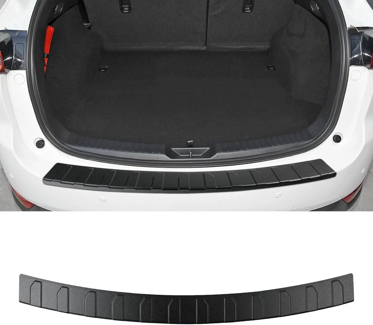 

Rear Bumper Protector for Mazda 2017-2026 CX5 CX-5 Car Accessories ABS Plastic Material Matte Black Resistant Trunk Door Entry