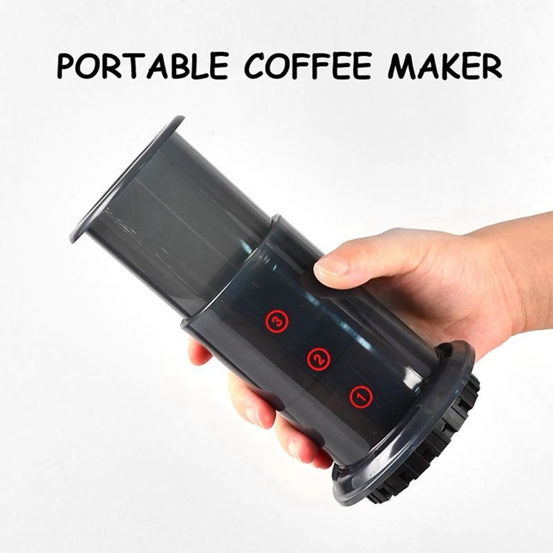 ABSF Portable Espresso Machine Hand Washing Pot Hand Dropping Filter Travel Cold Extraction Pot Coffee Pot