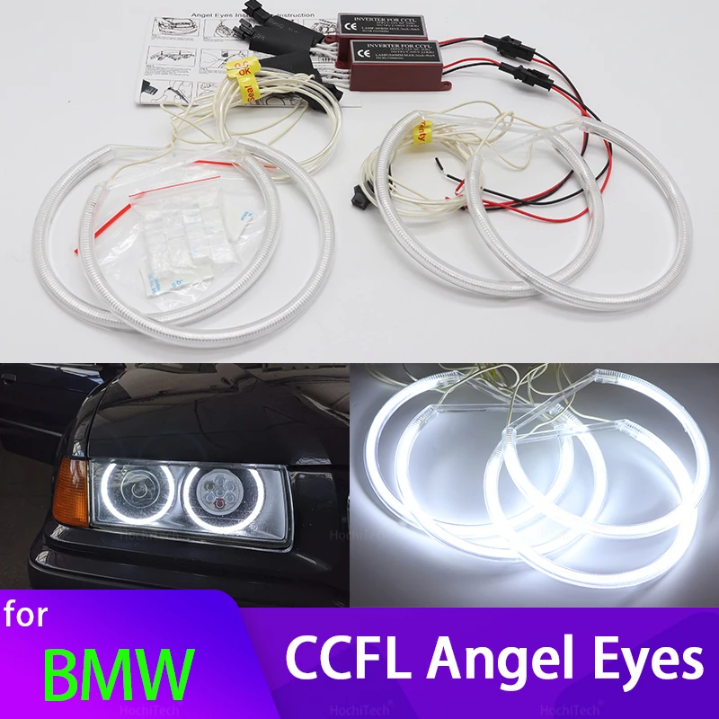 CCFL Angel Eyes Ring Kit Day Light For BMW 3 Series E36 316i 318i 318is 320i 323i 325i 328i 318tds 325td 325tds 1990-2000