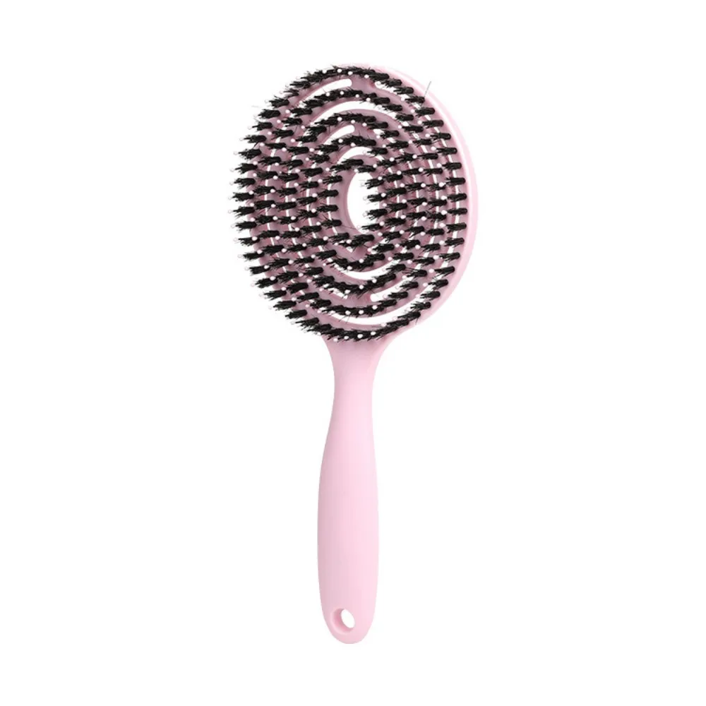 1 Pc Hair Comb Professional Bristle Nylon Massage Detangling Hair Brush For Women Hairbrush Scalp Hairdressing Styling Tools