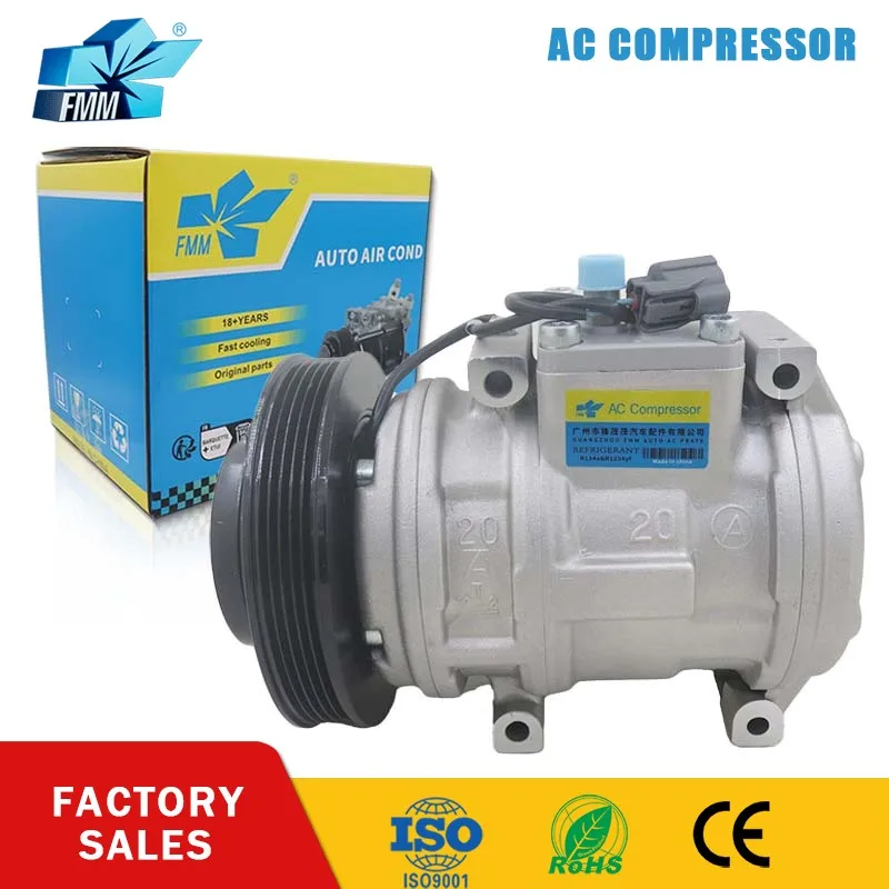 

FMM 10PA20C A/C AC Compressor for Honda Acura RL 3.5L 447200-6379 4472006379