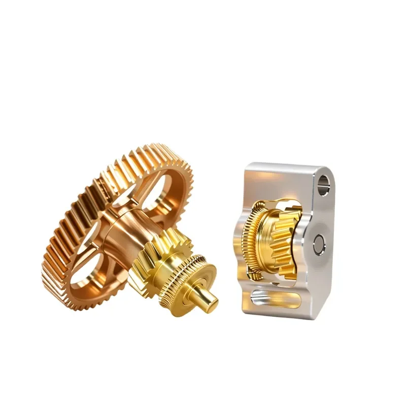 High Quality P2S Extruder Hardened Steel All Metal Gear Kit Nickel Plated Wear Resistant Accessories Compatible with Bambu