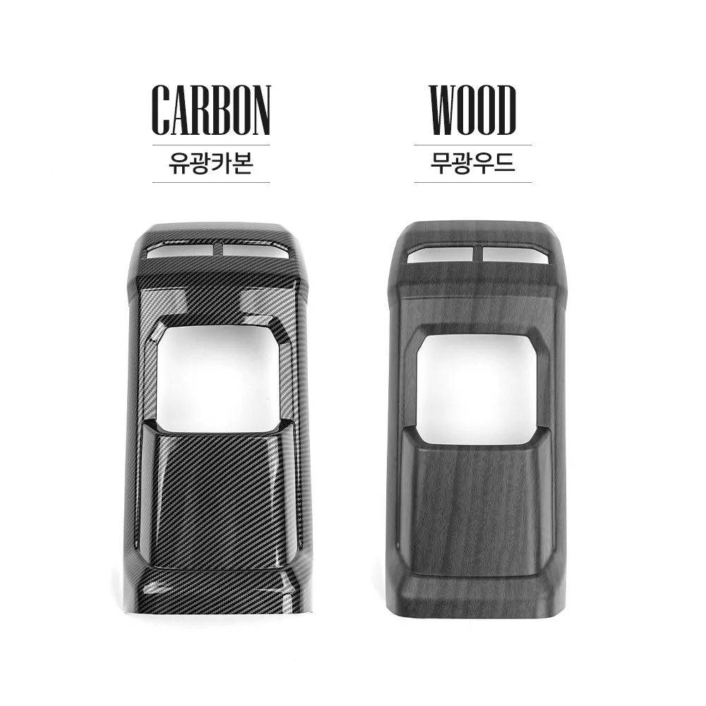 

Rear AC Vent Cover Trim for Kia EV3 2024 2025 Rear Air Outlet Decorative Frame Sticker Overlay, Interior Car Styling Accessories