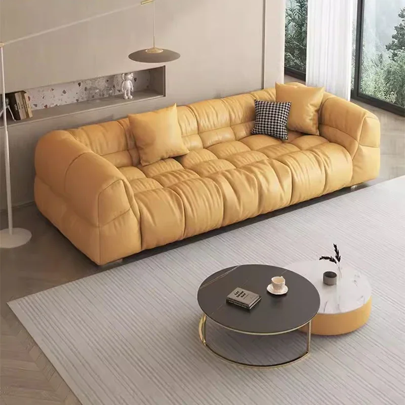 Grande Wood Legs Living Room Sofas Yellow Kids Cloud Love Seat Living Room Sofas Dormitory Tatami Canape Salon Home Furniture