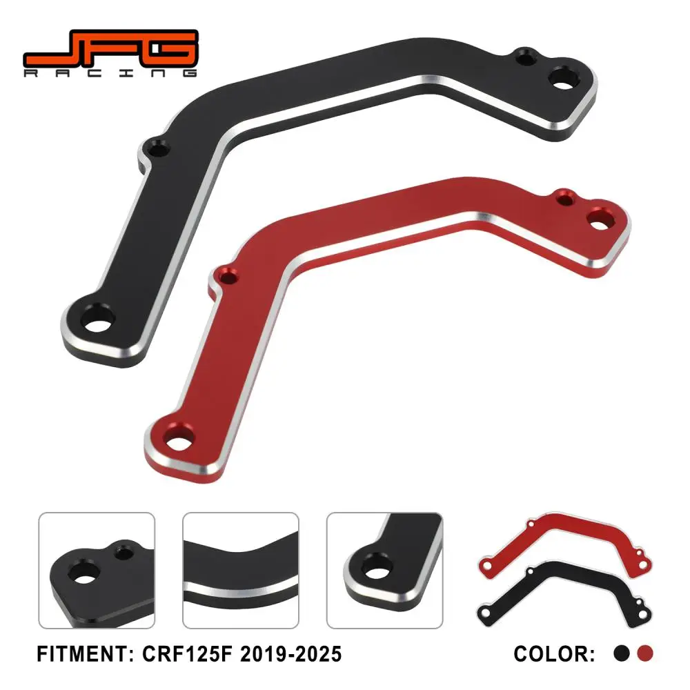 

Защита двигателя мотоцикла, крышка звездочки цепи, алюминий с ЧПУ для Honda CRF125F 2019-2025, аксессуары для мотоциклов