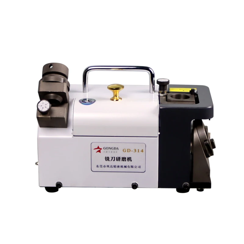 GD314 Precision Milling Cutter Grinder: Portable Edge Grinding for Tungsten Steel Tools