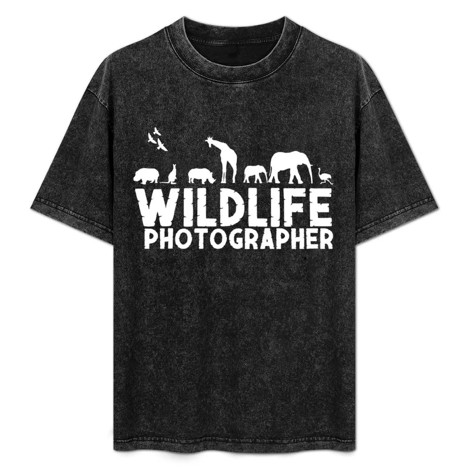 

Wildlife Photographer Animal Photography T-Shirt blacks plus sizes baggy shirts men t shirts high quality