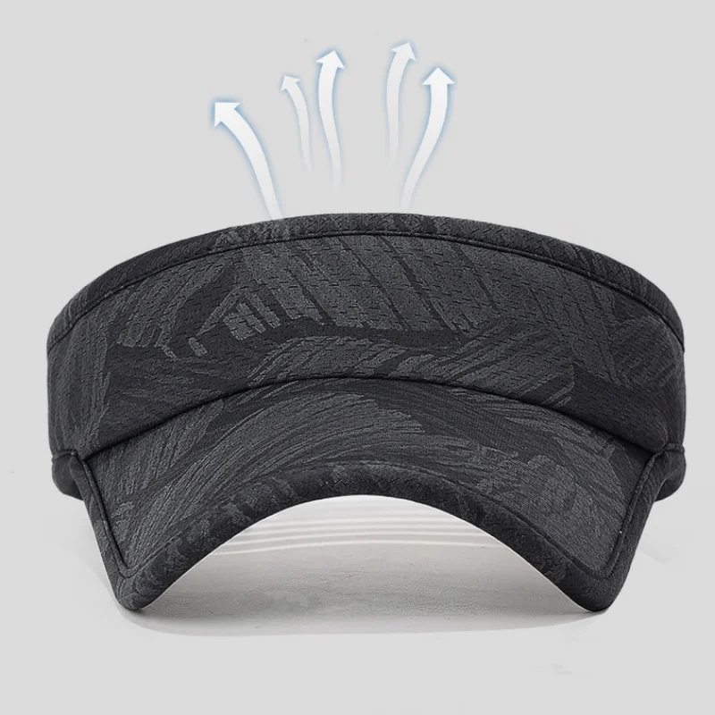 Summer Outdoor Sports Running Empty Top Hat Men Women Adjustable Visor UV Protection Golf Caps Fashion Versatile Breathable Hats