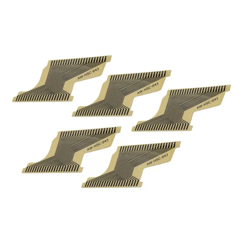 【Top Sale !!】5Pcs Ribbon Cable For Opel Corsa Meriva Instrument Cluster Flat LCD Connector Dead Missing Pixel Replacement Repair