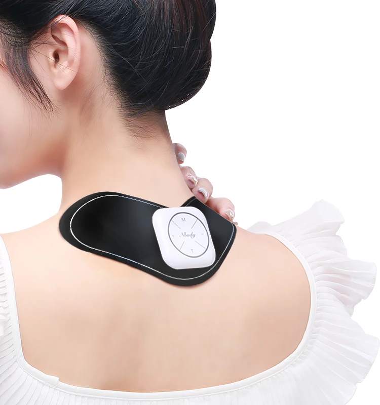 

Muscle Pain Relief Tens Low Frequency Massage Wireless Cordless Pulse Smart Neck Massager USB Charging