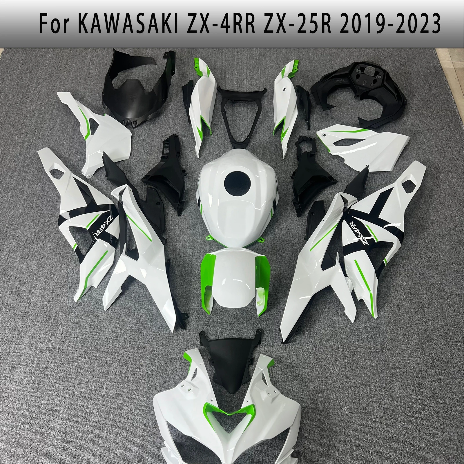 

For KAWASAKI ZX-4RR ZX-25R 2019-2023 Plastic Kit Injection Molded Motorcycle Fairing Kit Body Kit Accessories Fuel Tank Cover