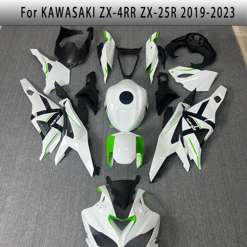 モーターサイクルフェアリングキット,射出成形ボディキット,燃料タンクカバー,カワサキアクセサリーZX-4RR ZX-25R 2019-2023