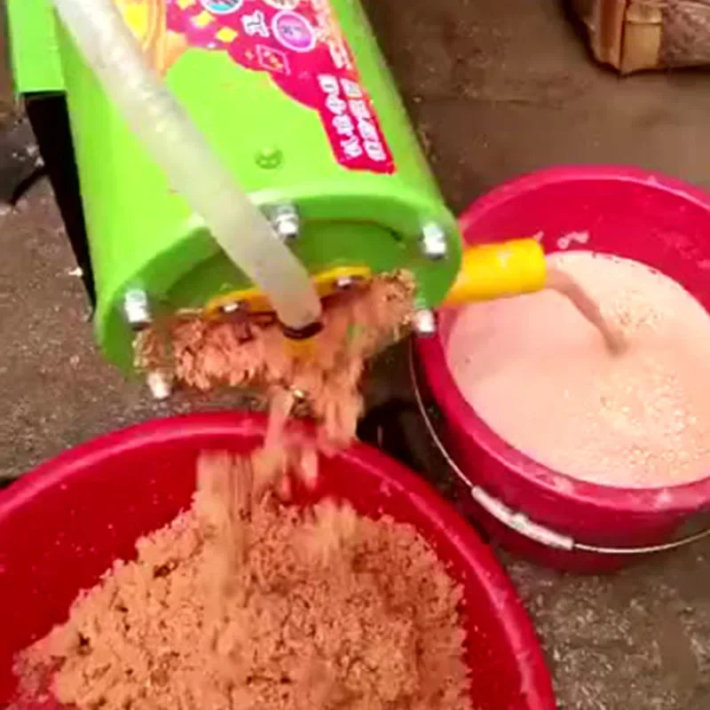 Mathiateur d'amidon de pomme de terre, extraction de pulpe de résidus, machine d'amidon, raffineur de concassage de patates douces