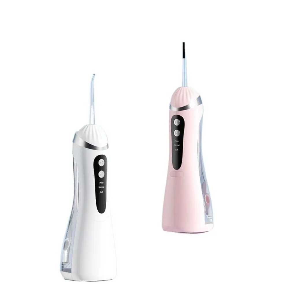 Rechargeable Oral Irrigator Cordless Waterproof Dental Irrigator Multi-function Adjustable Pressure Teeth Cleaning Irrigator
